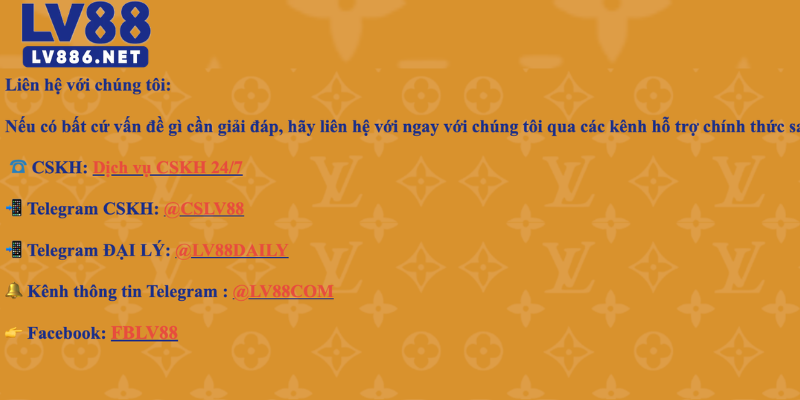 FAQ – Câu hỏi thường gặp về LV88